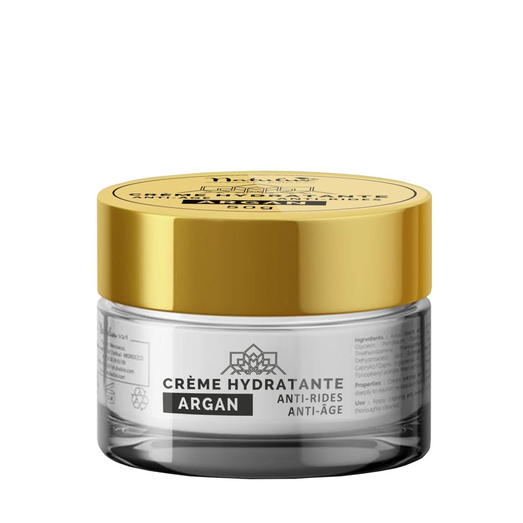 pot creme visage à l'argan