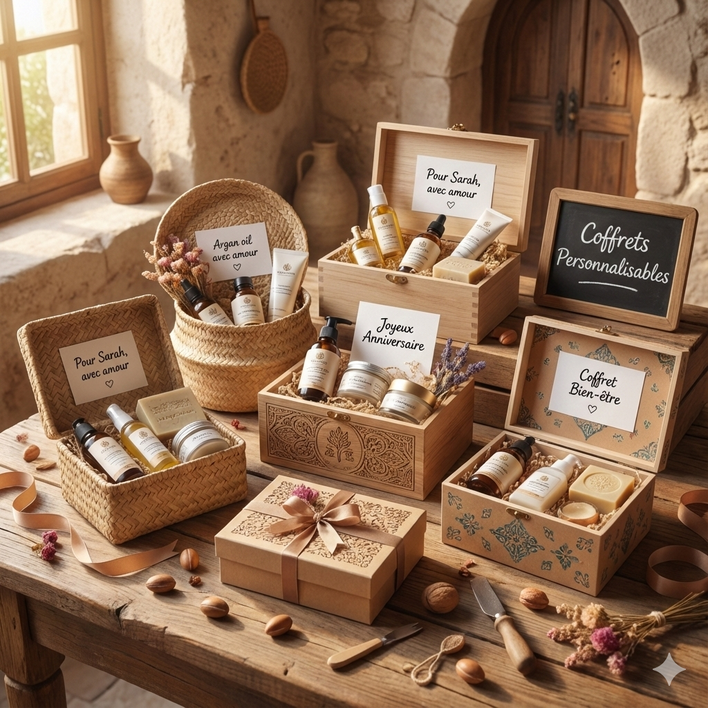 Personnalisation du Coffret Cadeau.